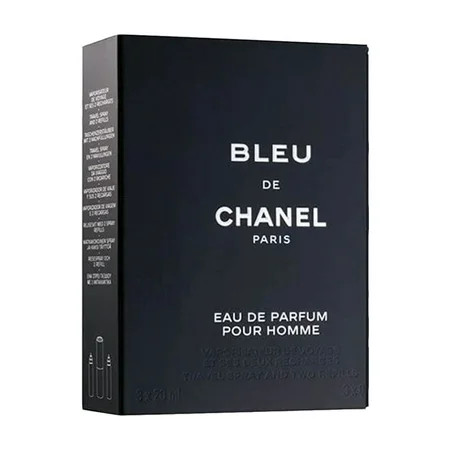 Chanel Bleu De Chanel Eau De Parfum Travel Spray and Two Refills 0.7 oz | Walmart (US)