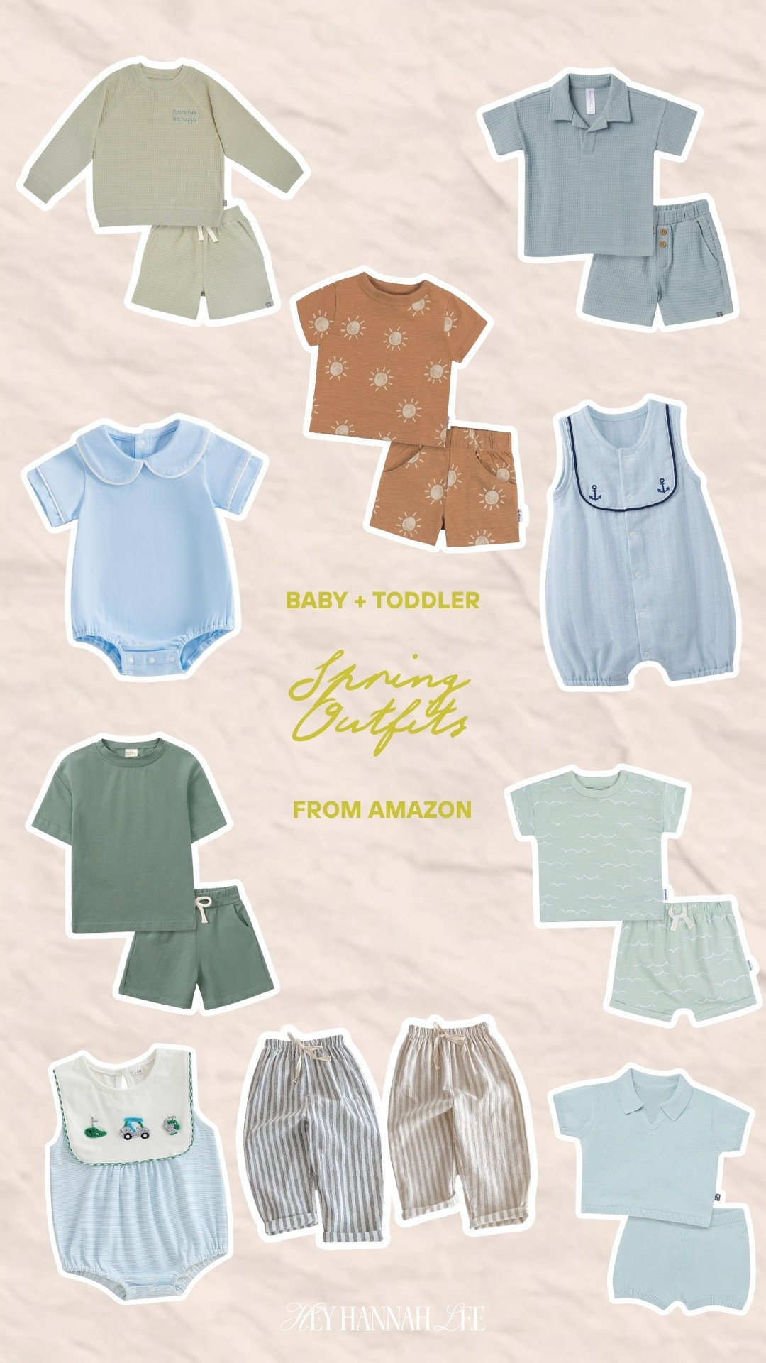 Baby & toddler boy spring outfits from Amazon! 
kids clothes, spring outfits, matching sets, boys clothes

#LTKKids #LTKootd #LTKBaby