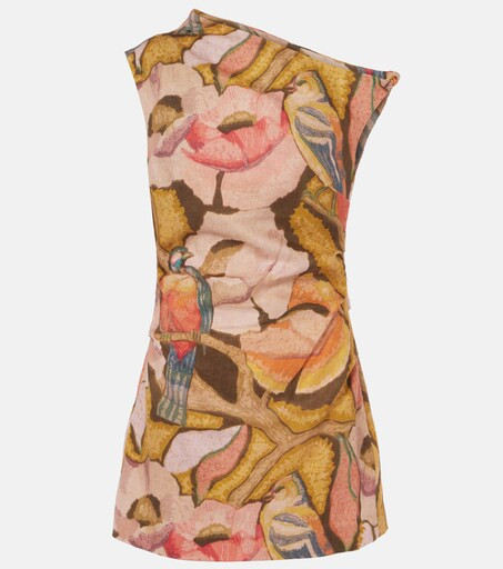 Talulah floral linen minidress | Mytheresa (US/CA)