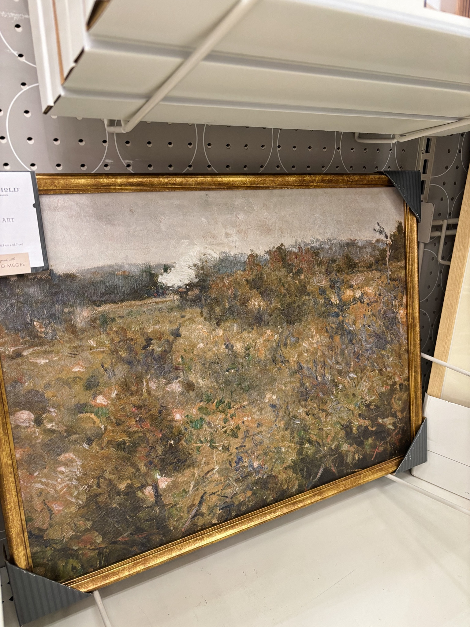 Gold framed landscape artwork 

#LTKSeasonal #LTKHome #LTKStyleTip