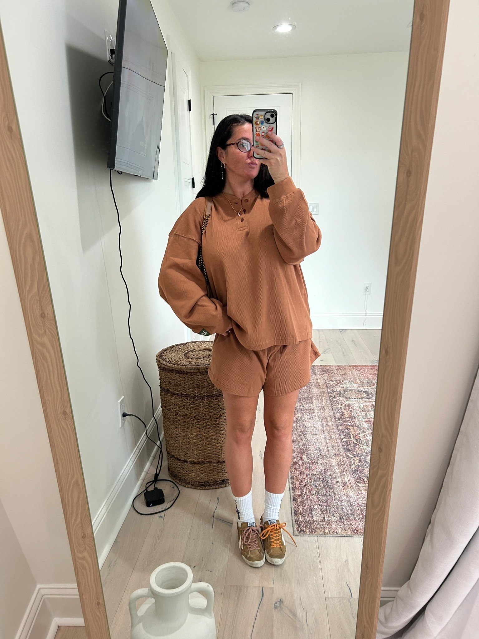 love this daily drills set!!! #pregnancystyle #pregnantootd 