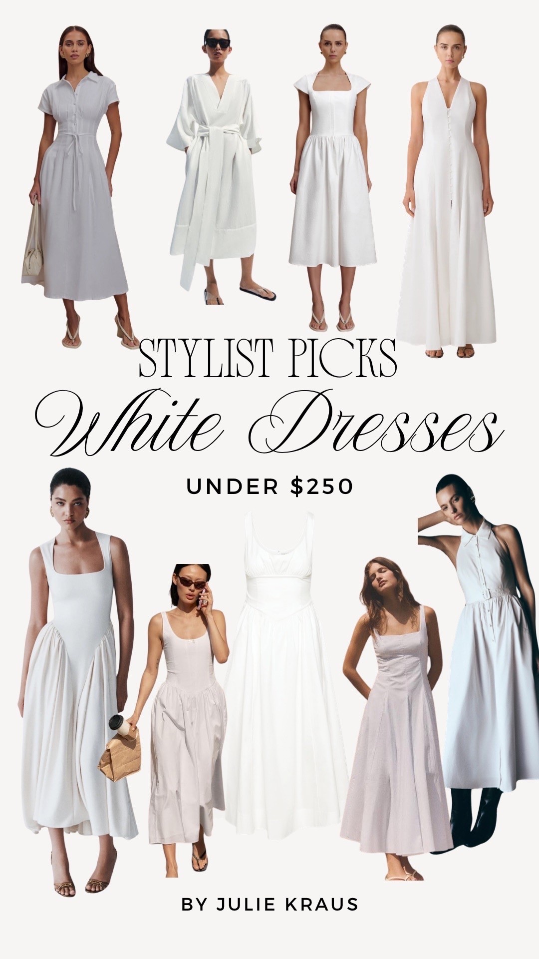 Chic and modern white dresses for spring and summer under $230 but some under $70!!

#LTKOver40 #LTKSeasonal