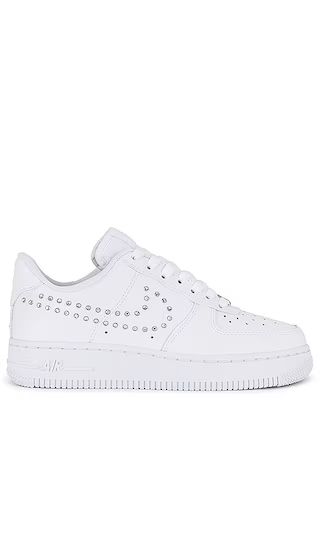 Air Force 1 '07 Sneaker in White, Chrome, & Metallic Silver | Revolve Clothing (Global)