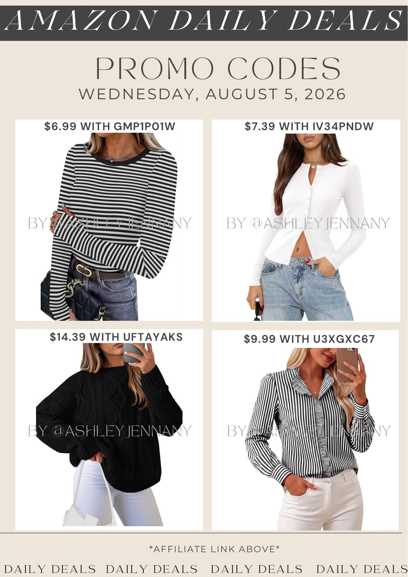 Amazon deals

#LTKSaleAlert #LTKMidsize #LTKSeasonal