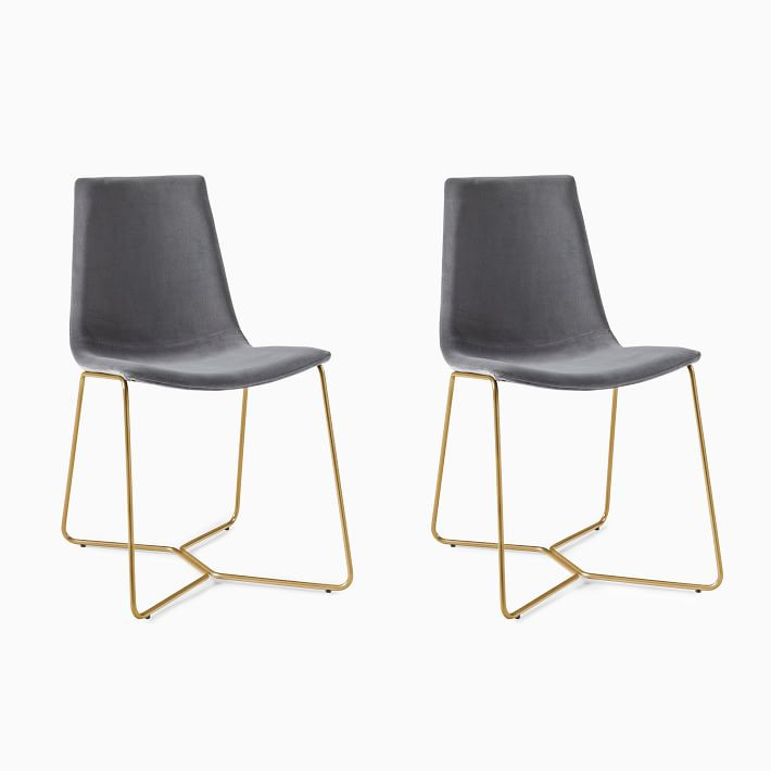 Slope Dining Chair (Set of 2) | West Elm (US)