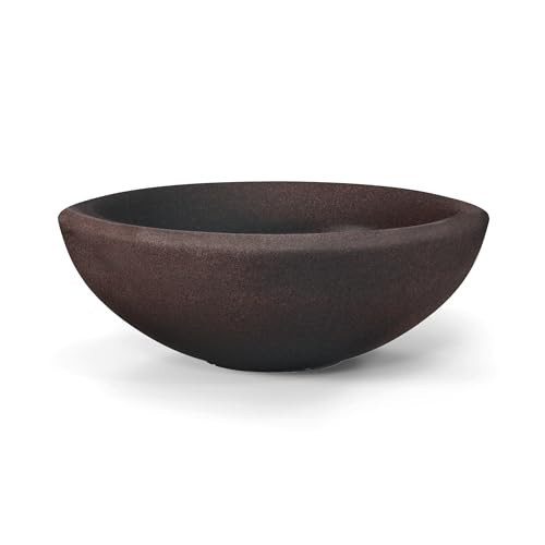 ARBORA 21" Santorini Bowl Planter - Lightweight Polyresin Outdoor Plant Pot | Amazon (US)