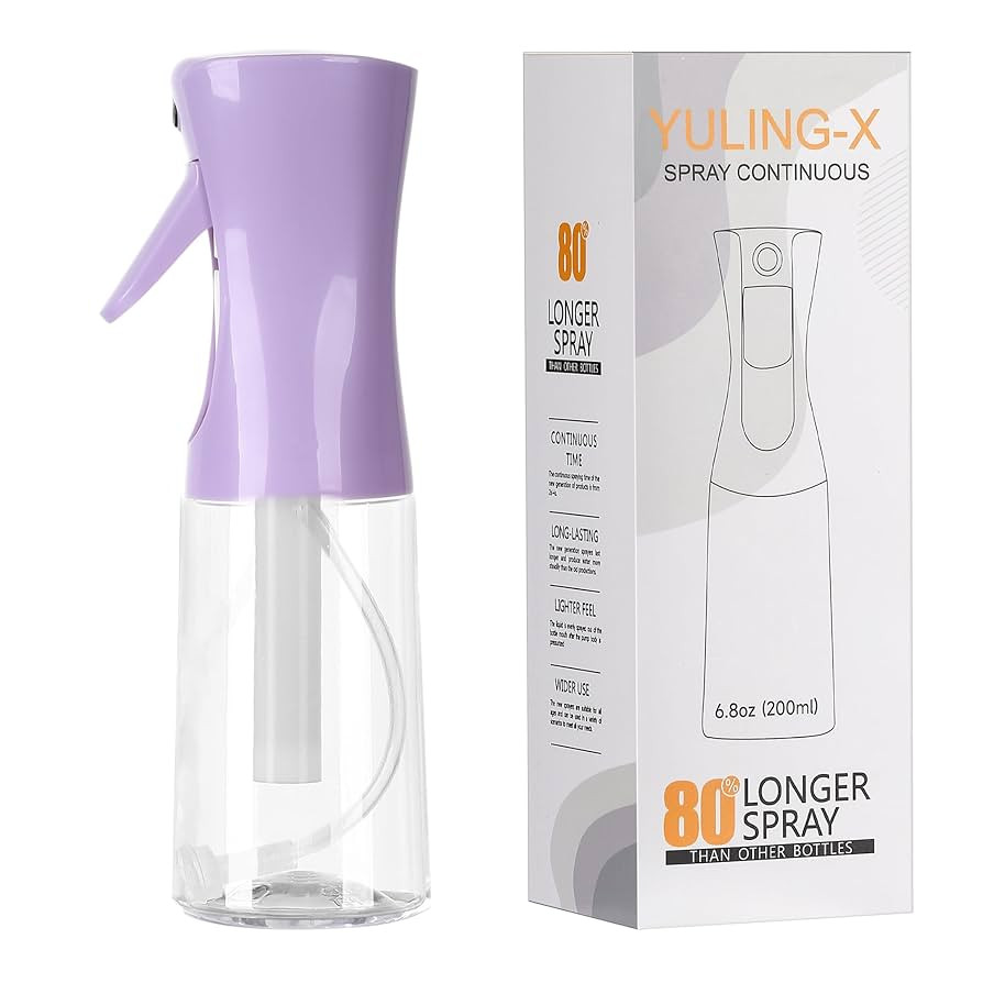 hair spray bottle, ultra-fine spray continuous spray bottle (200ml/6.8oz), used for hair design, ... | Amazon (US)