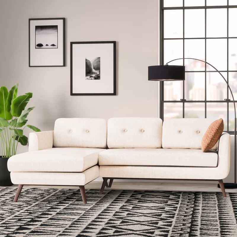 87.8" Wide Sofa and Chaise | Wayfair North America
