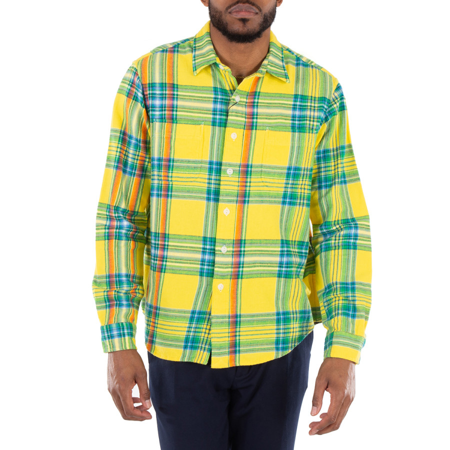 Polo Ralph Lauren Plaid-Check Flannel Shirt, Size Small | Jomashop.com & JomaDeals.com