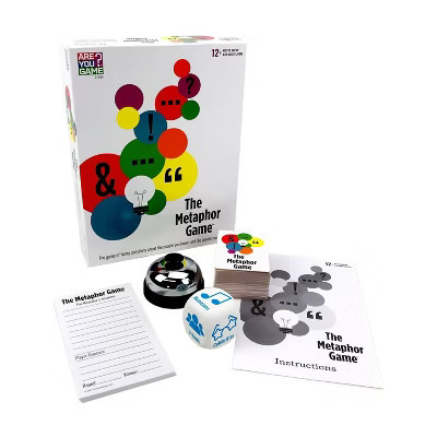 AreYouGame.com The Metaphor Game Board Game: Social Skills Party Game, Educational for 4+ Players, 15+ Minute Play | Target