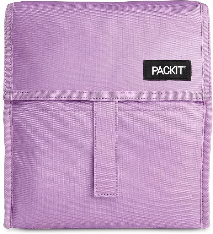 Packit® Freezable Lunch Bag, Lavender, Built with ECOFREEZE® Technology, Foldable, Reusable, Zi... | Amazon (US)