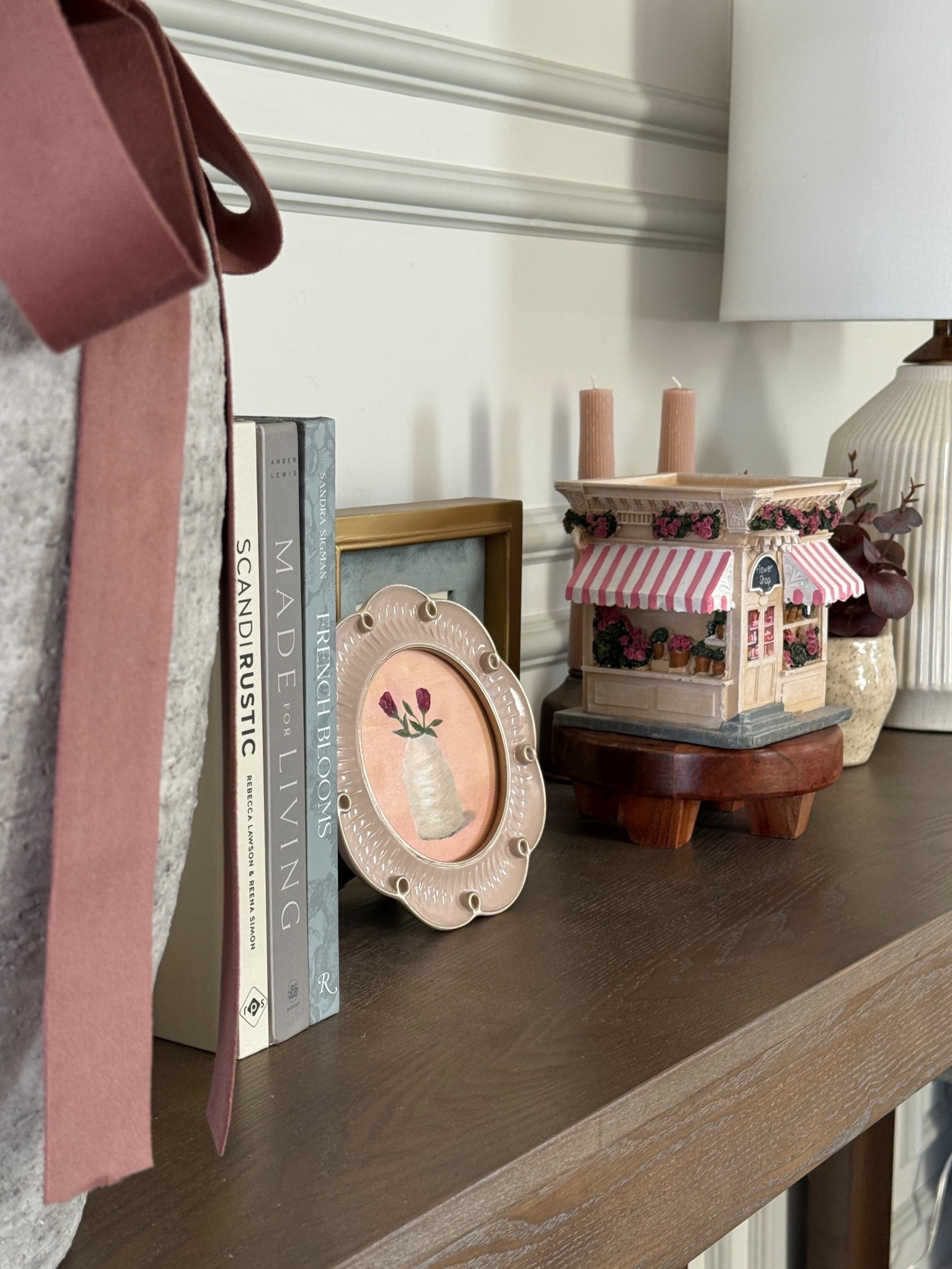 A little late to post my Valentine’s decor but it was fun to actually decorate for this holiday for once. Usually I don’t, but it made things feel sweet and festive this year. 

This pink velvet ribbon is double-sided, thick, and luxurious, I was so impressed. It would be perfect for a baby shower or a wedding too. 

And the little mini flower shop? Tooooo cute. 

I painted the roses after I found this darling frame at TJ Maxx. I couldn’t find it online, but I linked a couple of similar options. 

#LTKHome #LTKSeasonal