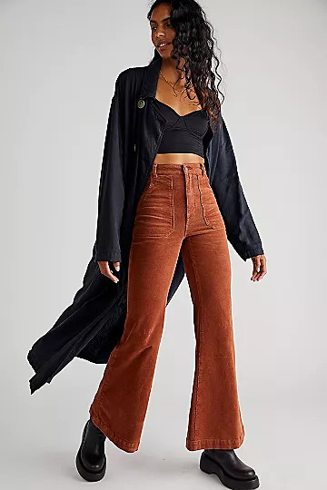 Rolla's East Coast Cord Flare Jeans | Free People (Global - UK&FR Excluded)