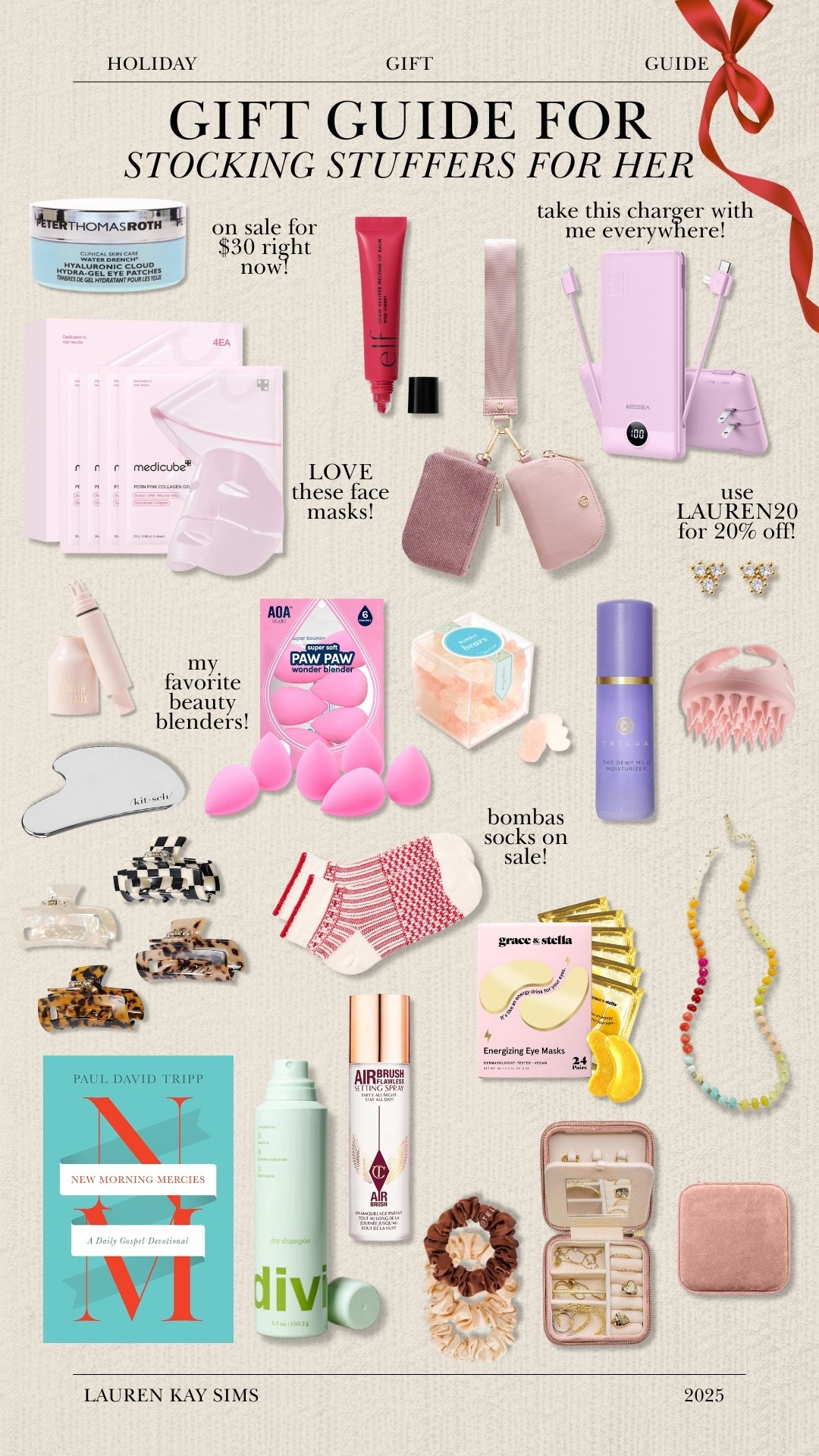 stocking stuffers for her!🩷

#LTKFindsUnder50 #LTKGiftGuide #LTKHoliday