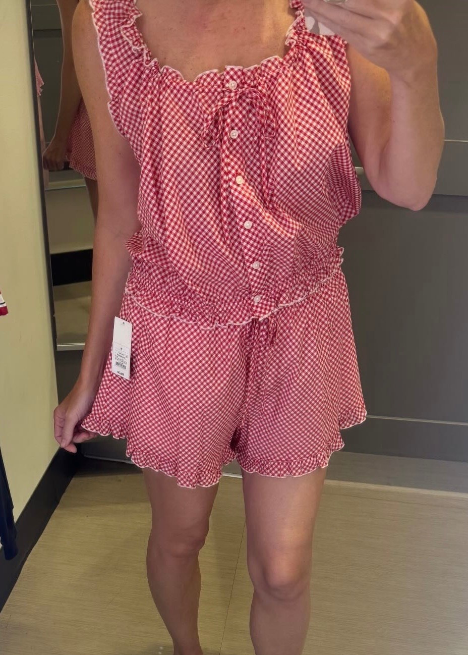 Target x Parke collab gingham set