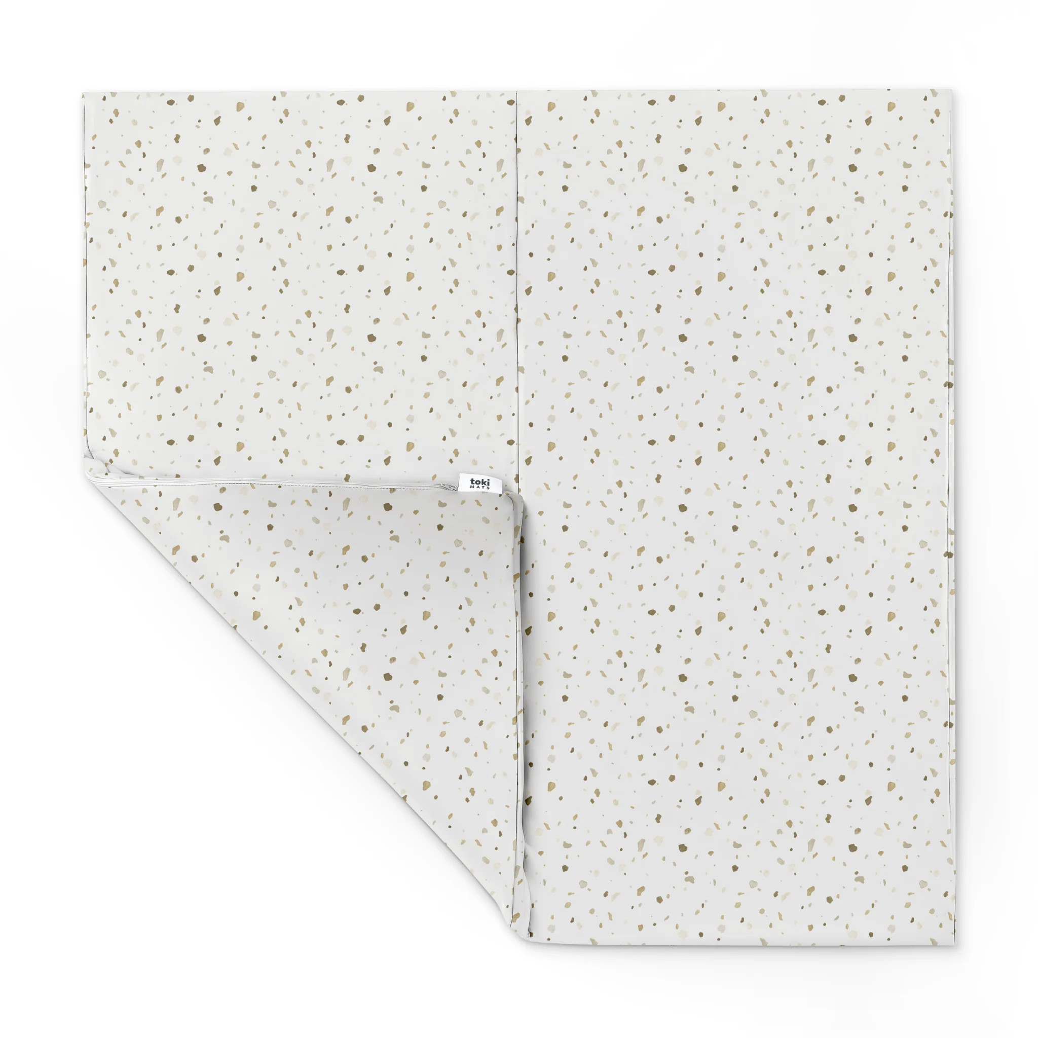 Terrazzo Chalk Vegan Leather Mat | Toki Mats