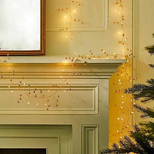 Stargazer Jingle Bell Twine Lights | Terrain