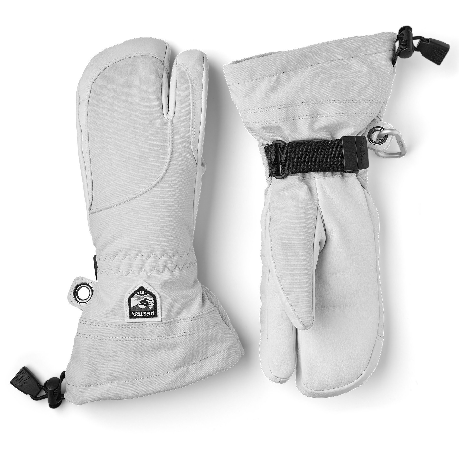 Hestra Gloves Women's Heli 3-Finger Gloves Gray 6 | REI