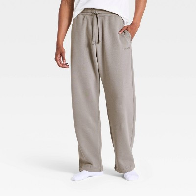 Men's Fleece Sweatpants - Gray XL The Hollister Collection at Target | Target