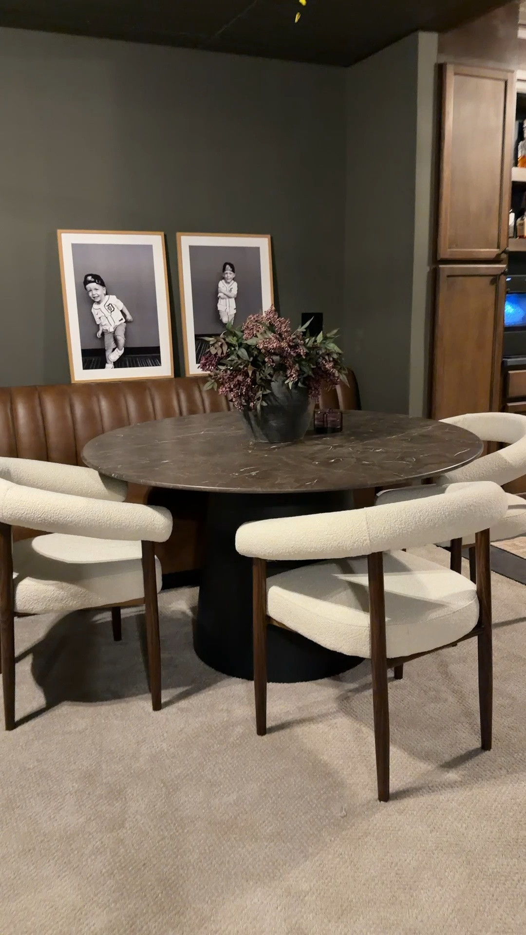 Obsessed with how the booth are is coming together! I finally found the perfect table!

#LTKHome
