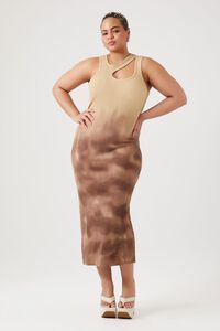 Plus Size Dip-Dye Midi Dress | Forever 21 (US)