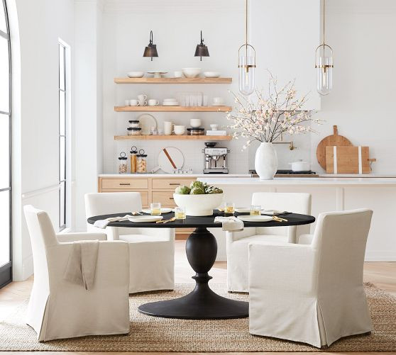 Chapman Oval Bistro Table (70") | Pottery Barn (US)