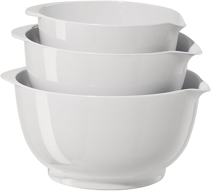 Oggi Mixing BOWL SET, Set of 3, White | Amazon (US)