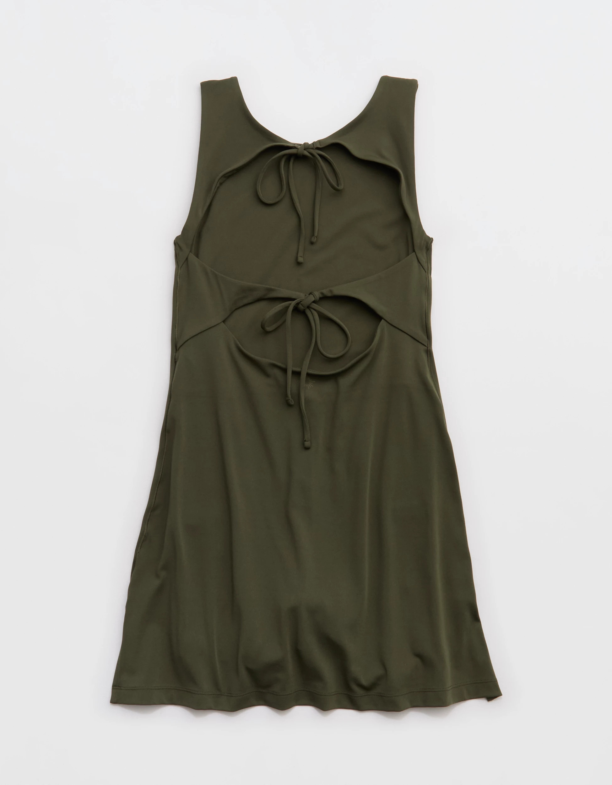 OFFLINE By Aerie Real Me Tie Back Dress | American Eagle Outfitters (US & CA)