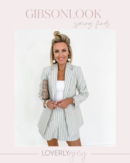 This linen set is so good 👏 Loverly Grey is wearing an XXS in the blazer and XS in the shorts! Use code: LOVERLY10 for 10% off! 

#LTKFind #LTKSeasonal #LTKsalealert