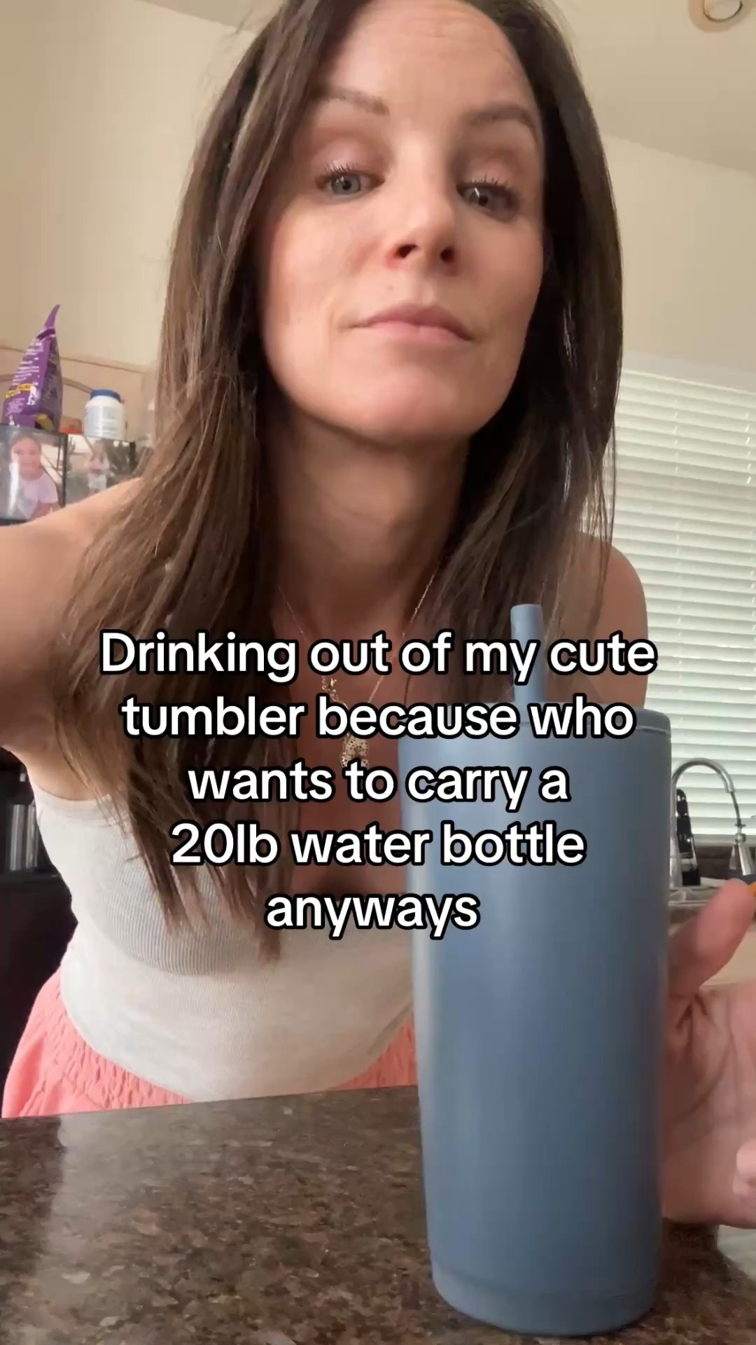 The HydroJug Everyday Tumbler 20oz is the perfect size — not giant, not heavy, just right. The ceramic lining keeps my drinks cold, the bendy straw makes sipping easy, and every part is simple to clean. It comes in tons of colors to fit your vibe, and the spill-free lid makes it a great everyday cup for work, gym, or the car. Lightweight, durable, and actually convenient to carry.

#hydrojug #tumbler #watercup #coldwater

#LTKdayinmylife #LTKActive #LTKOver40