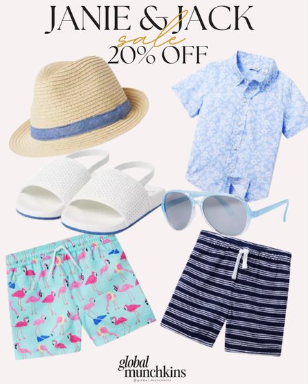 20% off at Janie and Jack! I always like grabbing a few fancy and fun things for Jack from here. Amazing quality and perfect beach outfits! 

#LTKkids #LTKsalealert #LTKstyletip