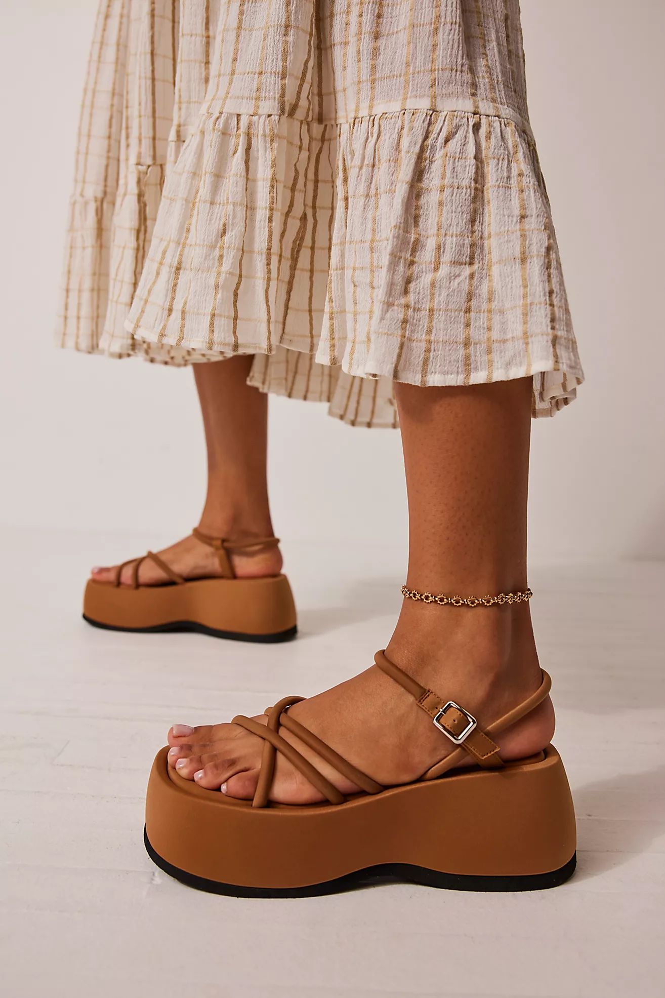 Glow Up Strappy Platform Sandals | Free People (Global - UK&FR Excluded)