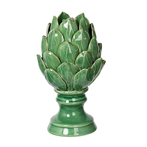 Amazon.com: A&B Home Helsa Blooming Artichoke Accent, Small Classic Vintage/Green : Home & Kitche... | Amazon (US)