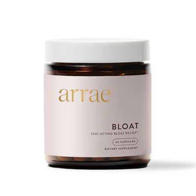 Arrae Bloat, Fast Acting Bloating Support Dietary Supplement Capsules - 40ct | Target