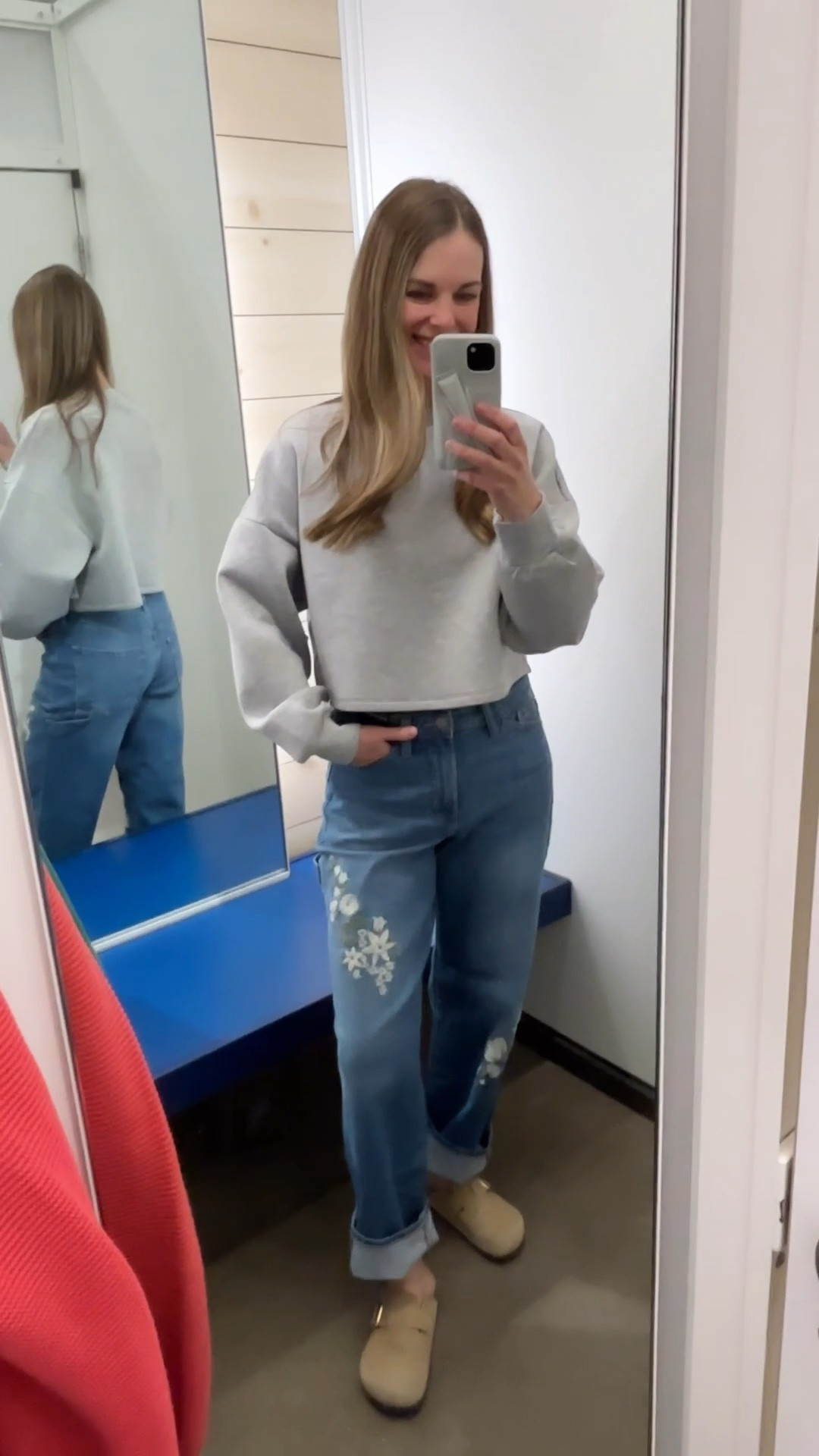 I thought these jeans were just cute… but the fit is what sold me 🤍

They’re high-waisted, super flattering, and have just enough stretch to stay comfortable all day. The straight leg makes them easy to dress up or keep casual, and they pair with basically everything.

Linked the jeans and the rest of this outfit here for easy shopping.

Spring outfits 2026, denim, loose OG jeans

#LTKSaleAlert #LTKootd #LTKSpringSale