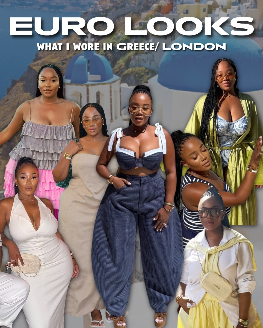 🫶🏽 I’m a 34ddd 31 waist 52 hips 
My other outfits came from fashionnova.com, thebrandlabel, and bfyne.com