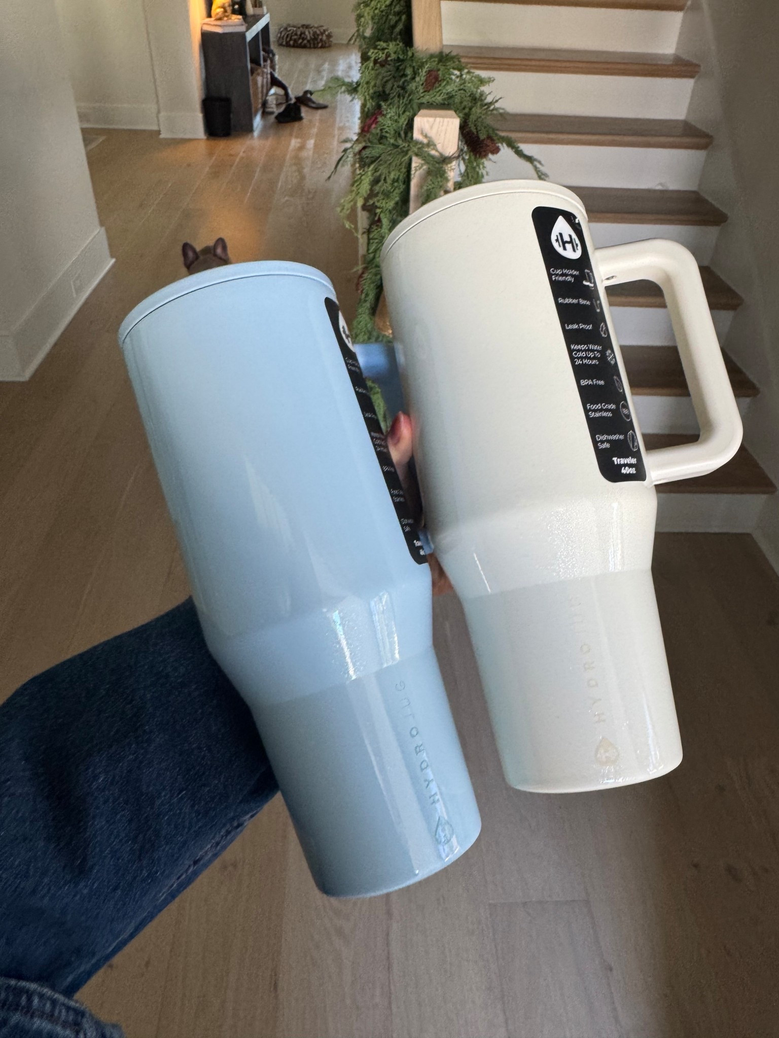 New hydro jugs ! Obsessed either way the subtle sparkle 

#LTKHoliday #LTKfitnessgoals #LTKselfcare