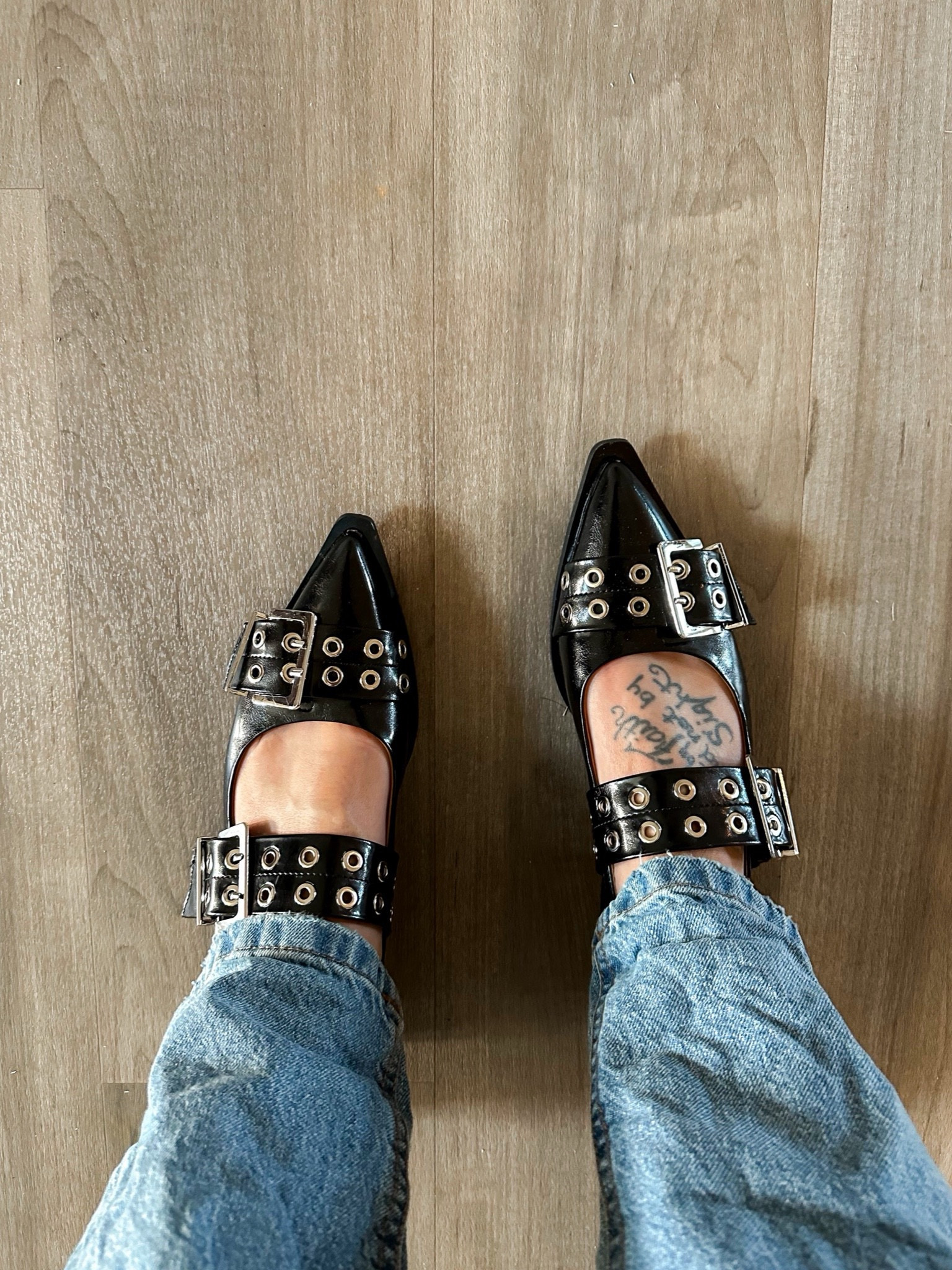 Ganni ballet flat look for less, agolde denim look for lesss

#LTKfindsunder100 #LTKshoecrush