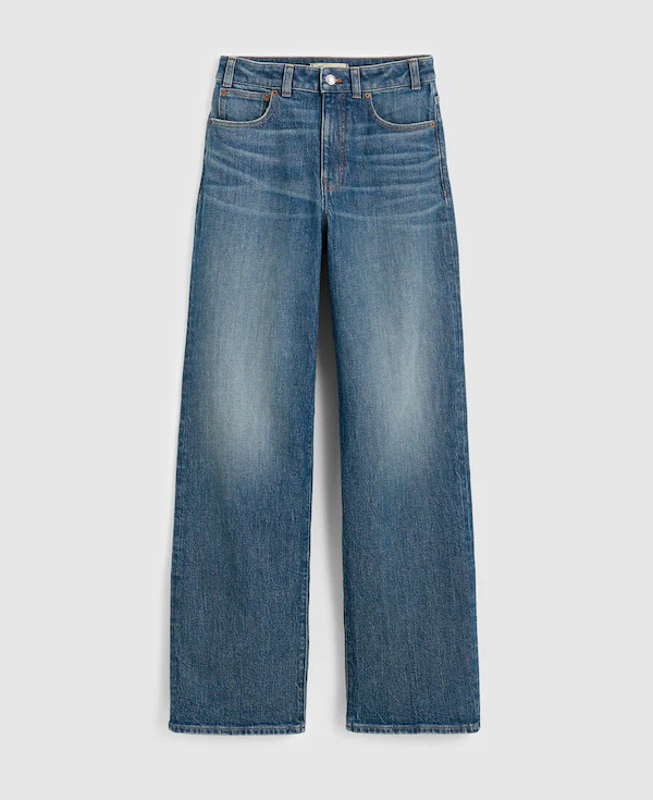 The Curvy Perfect Vintage Wide-Leg Jean | Madewell