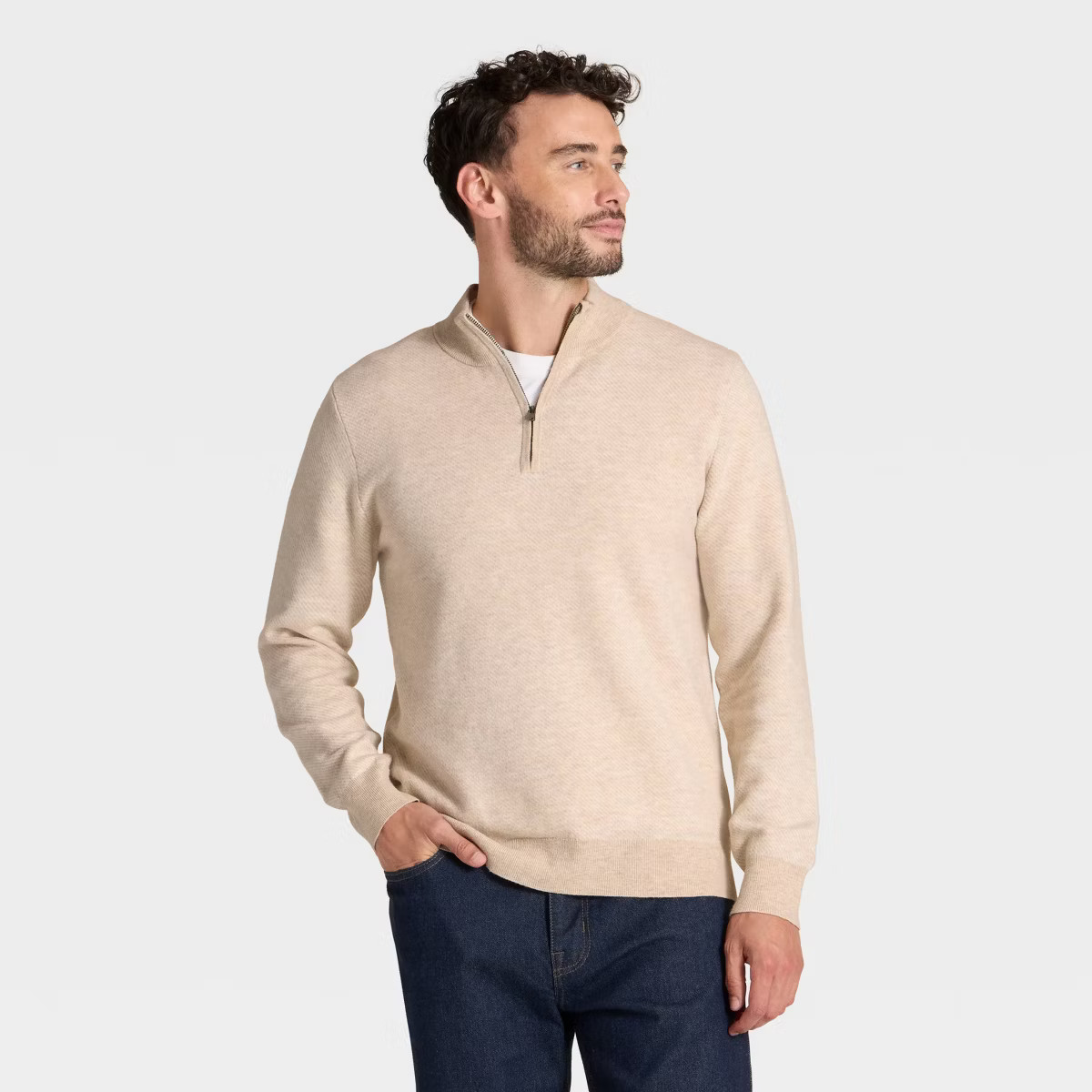 Men's 1/4 Zip Sweater - Goodfellow & Co™ | Target