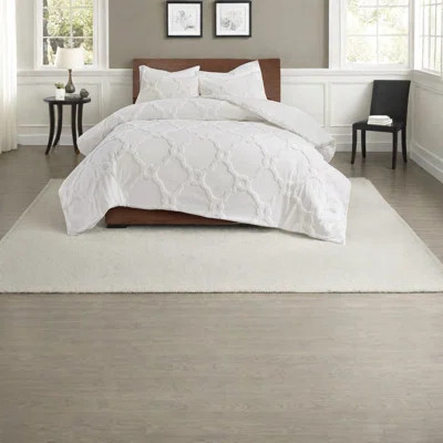 Luxury King Bedding Sets, Tufted Cotton Chenille Geometric Design | Wayfair North America