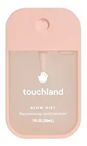 Touchland Glow Mist Rejuvenating Hand Sanitizer | Rosewater Scented | 500-Sprays each, 1FL OZ (Se... | Amazon (US)