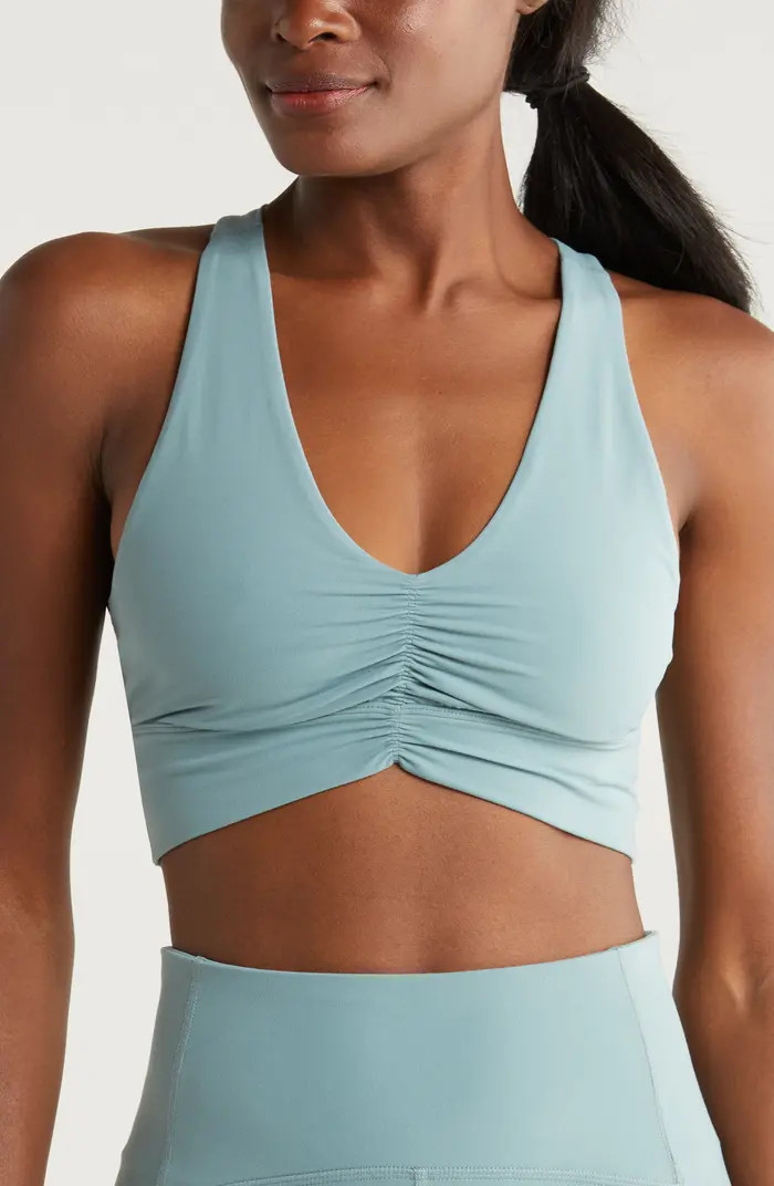 Studio Luxe Ballet Longline Sports Bra | Nordstrom