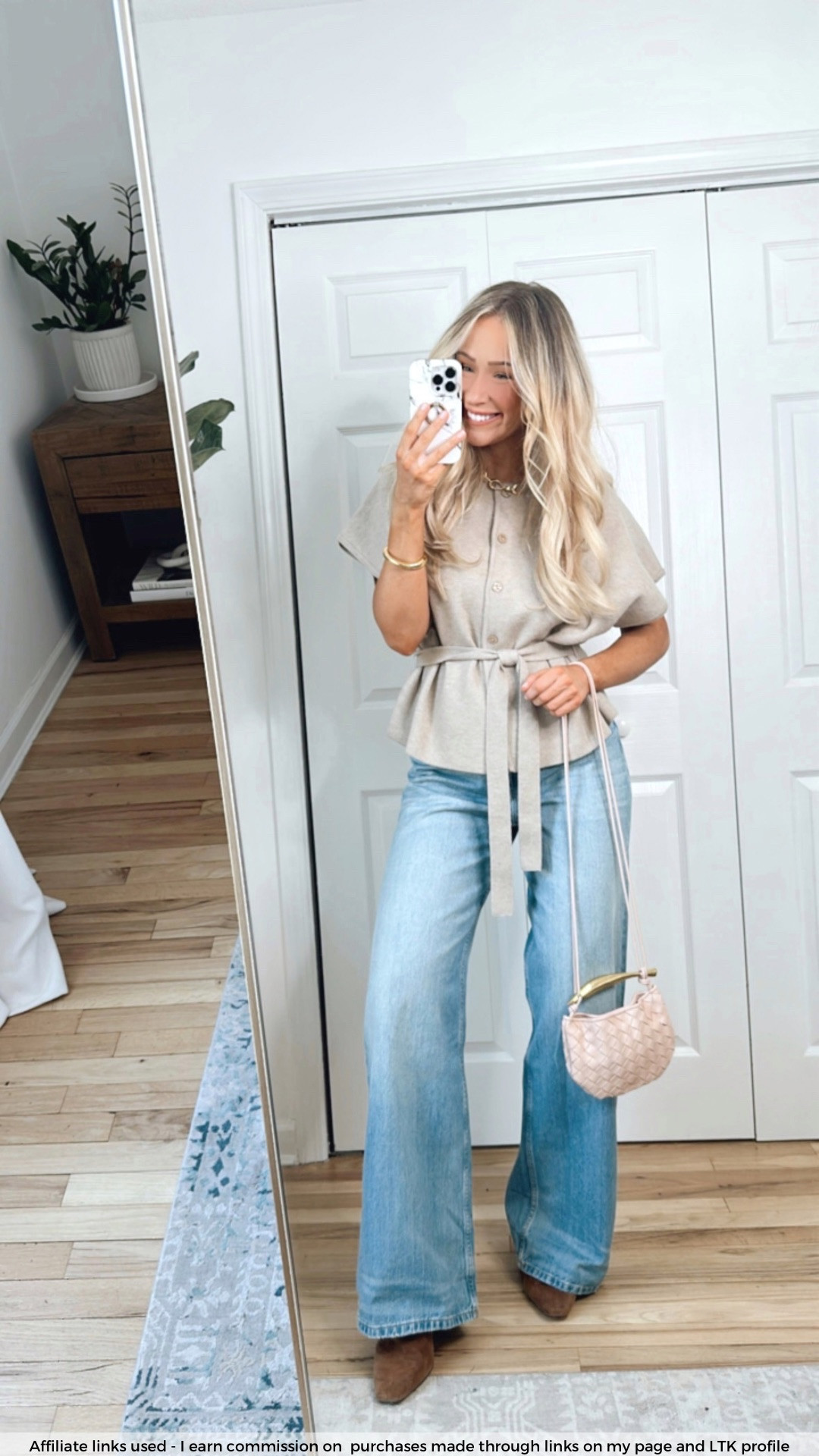 Zara spring outfit

Zara knit top
Zara jeans
Easy style 