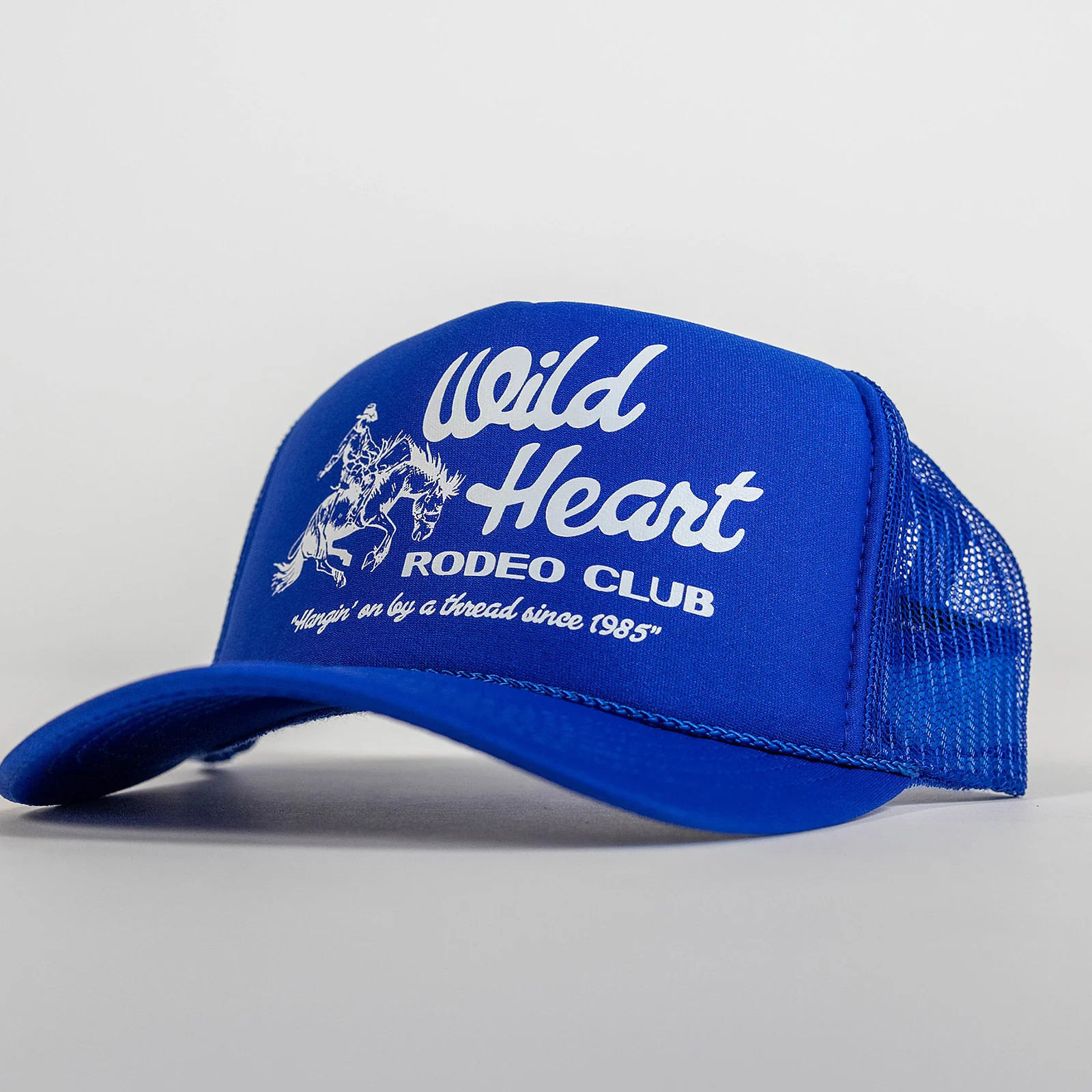 Wild Heart Rodeo Trucker Hat royal blue / white | N. B. GOODS
