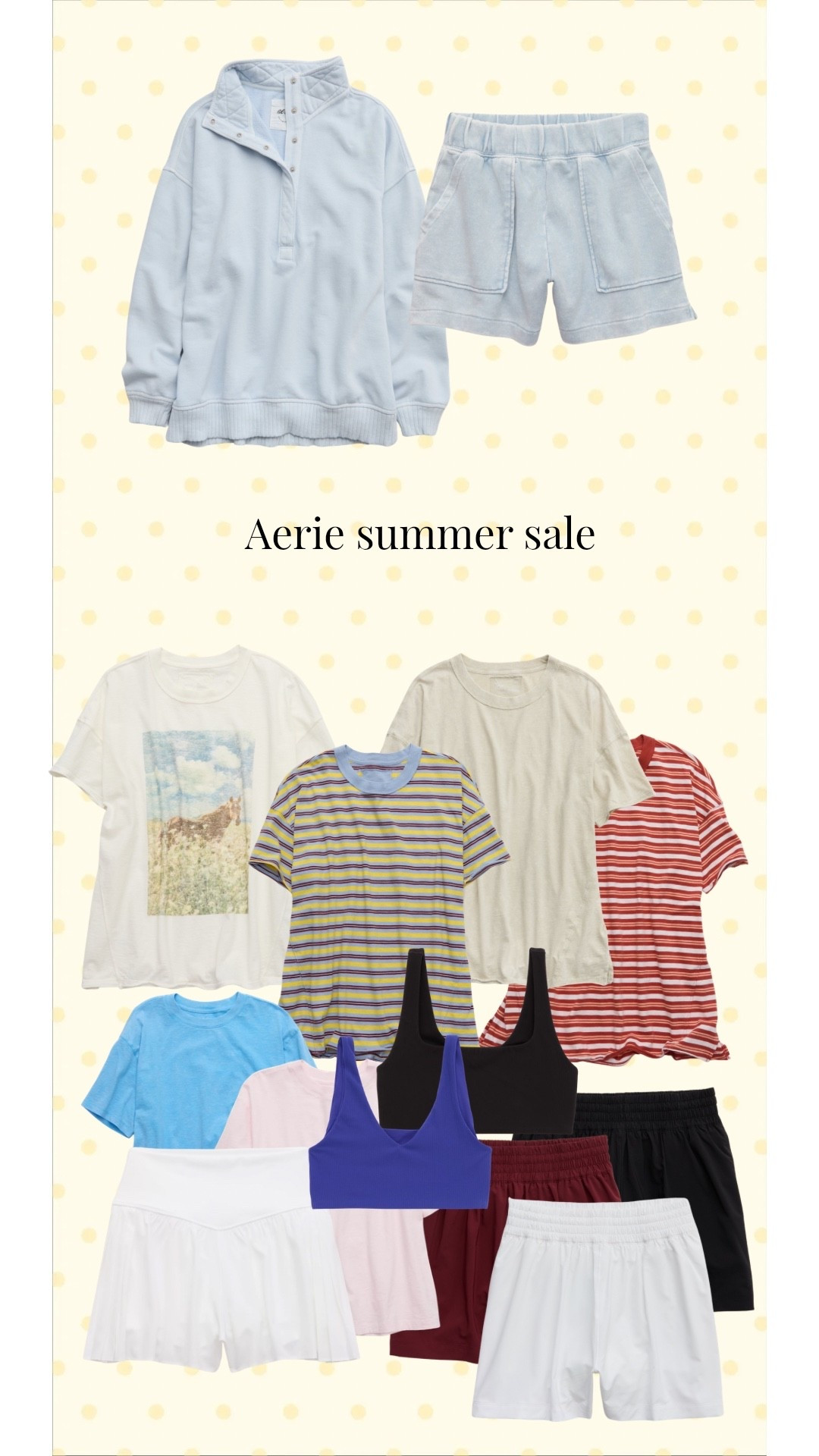Aerie summer staples for such good prices!!

#LTKSaleAlert #LTKootd #LTKU