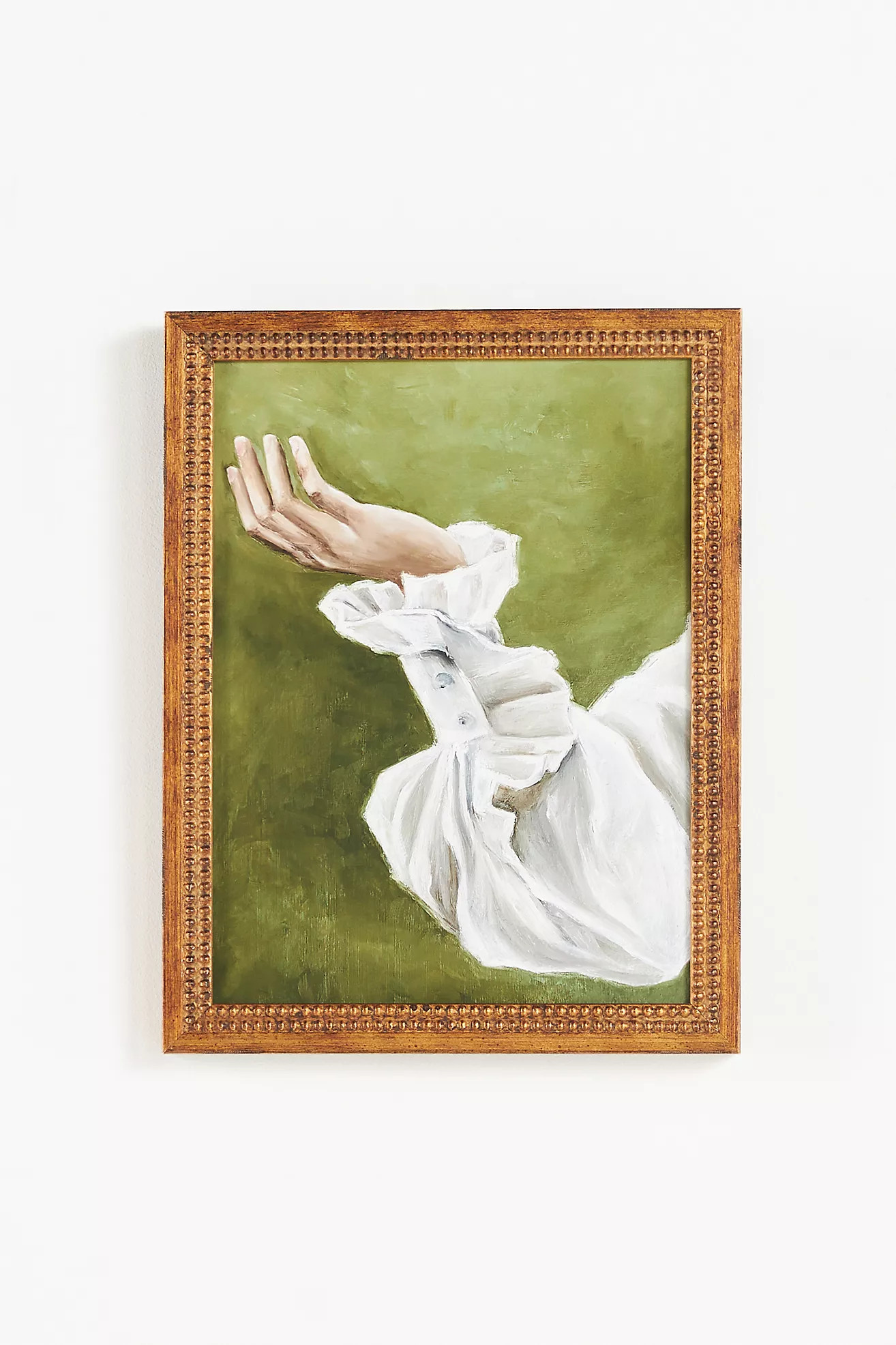 Woman's Hand on Green Wall Art | Anthropologie (US)