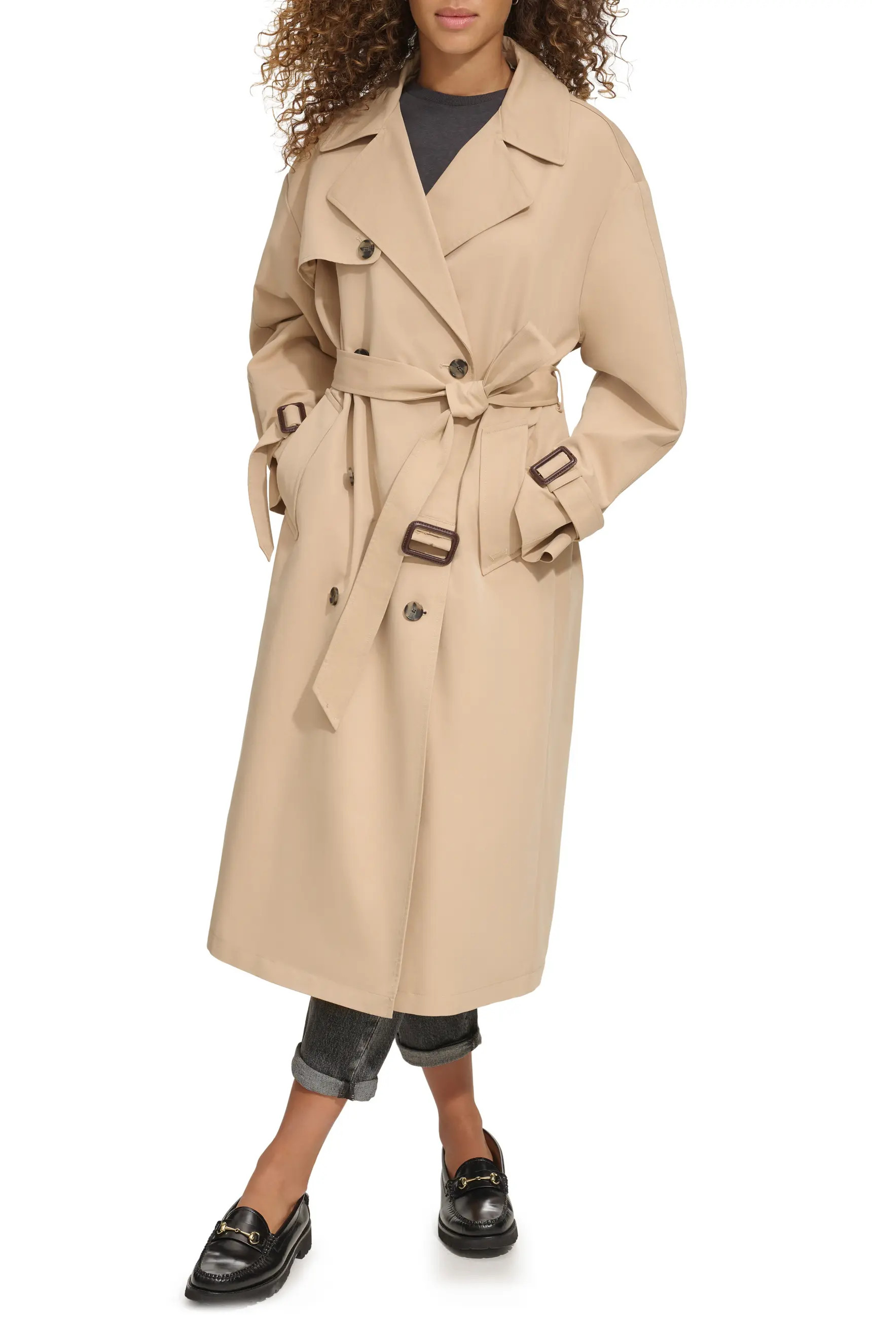 Levi's® Belted Long Trench Coat | Nordstrom | Nordstrom