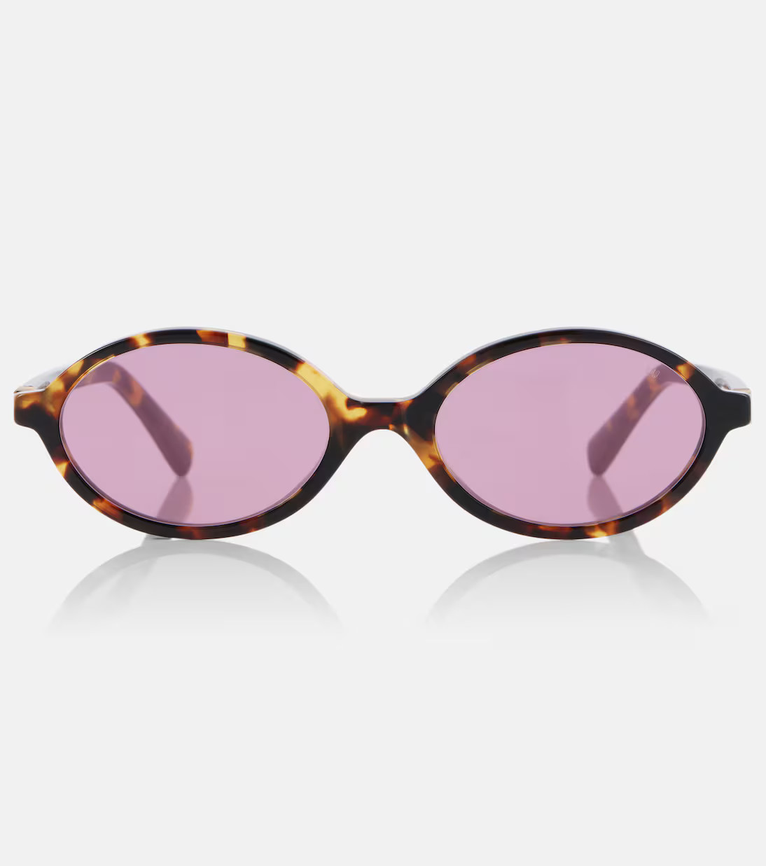 Miu Regard round sunglasses | Mytheresa (UK)