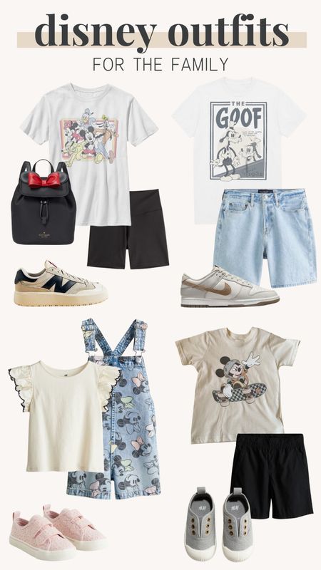 Disney outfits for women, Mickey Mouse outfits, Minnie outfits, Disney land, Disney world, travel outfits, bag, belt bag, Minnie bag, athletic dress, Jean shorts, tshirt, Mickey necklace, sneakers, neutral, men’s Disney outfits, kids Disney outfits, girls, boys, toddler 

#LTKbeauty #LTKfamily #LTKtravel